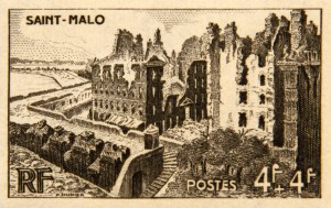 France - Saint Malo Stamp